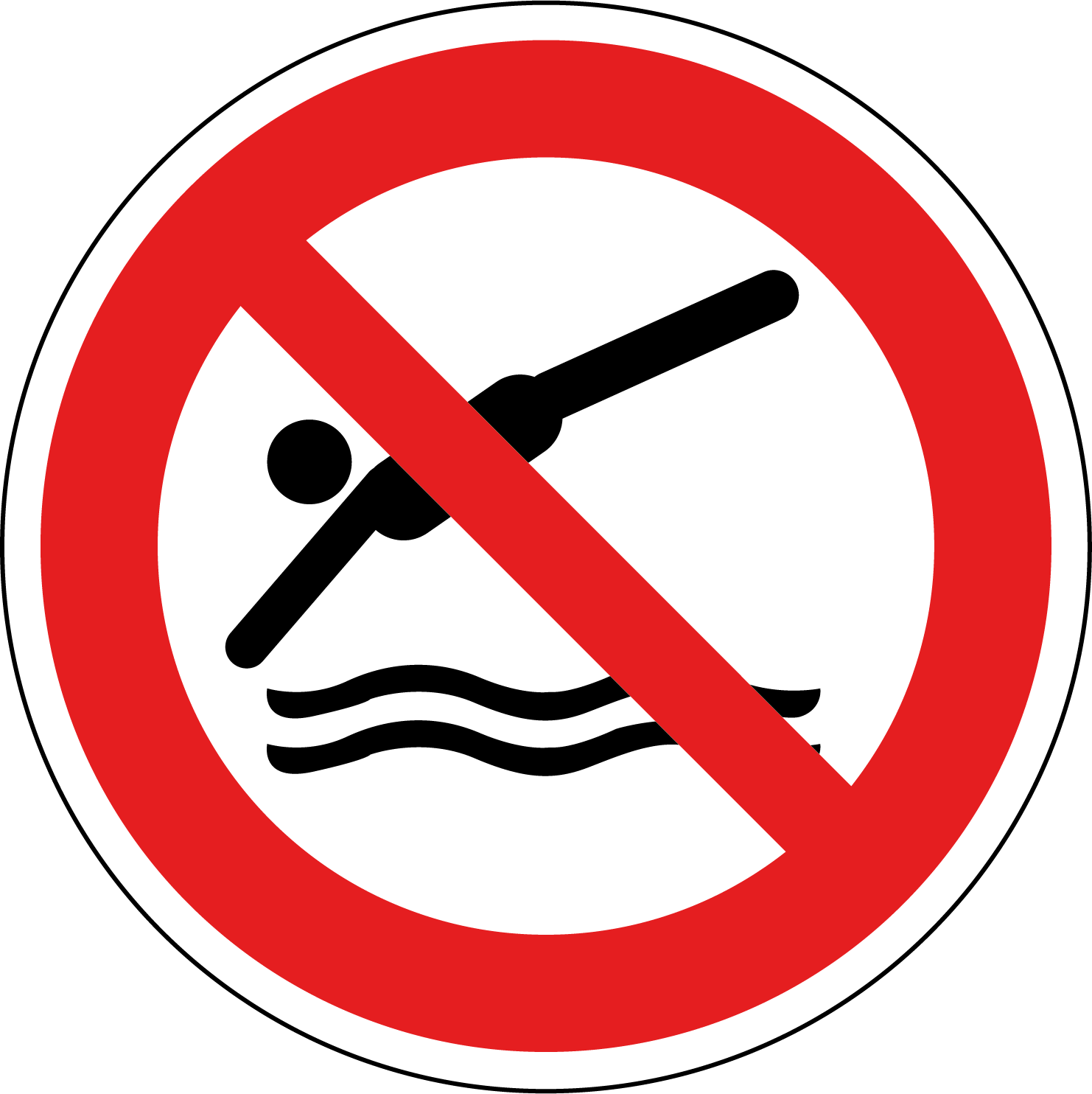 P052 - Duiken verboden